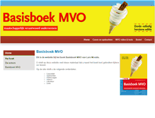 Tablet Screenshot of basisboekmvo.vangorcum.nl